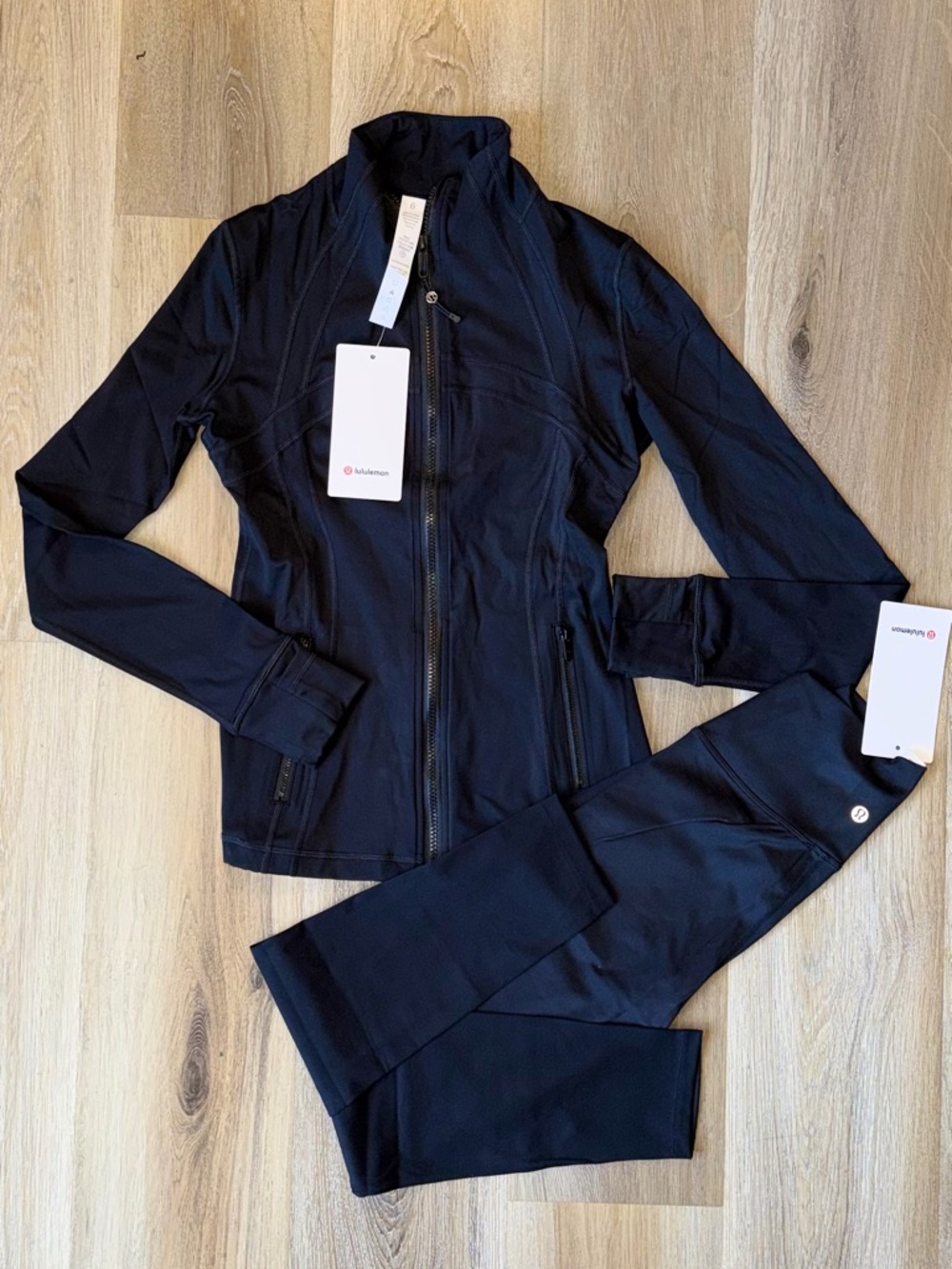lululemon athletica Black Lightweight Zip Jacket